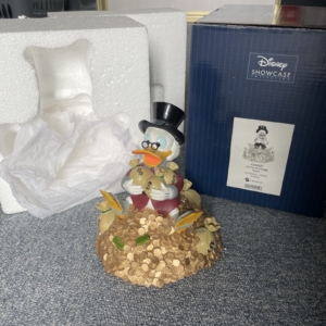 Tirelire Picsou sur un tas d'or Disney showcase